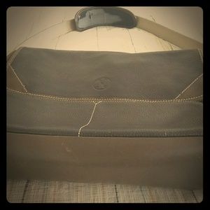 Cole Haan Leather Messenger Bag